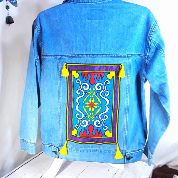 Aladdin jean jacket sales